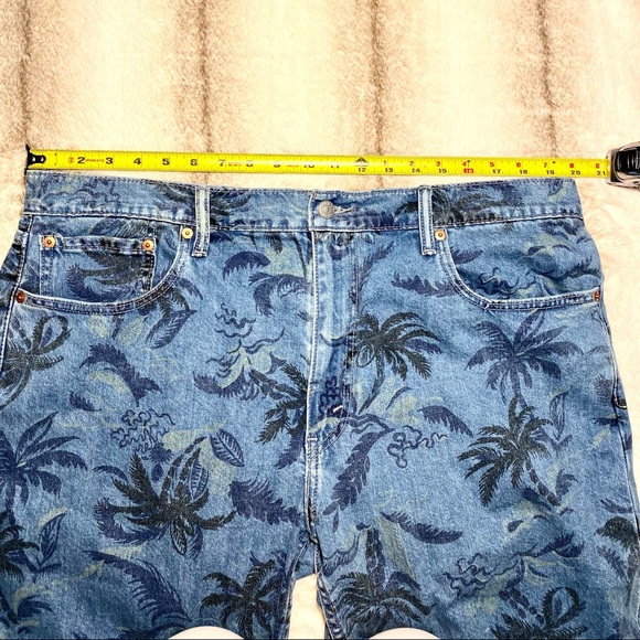 Jean shorts Unisex printed Jean Levi Strauss 502 - Picture 5 of 10